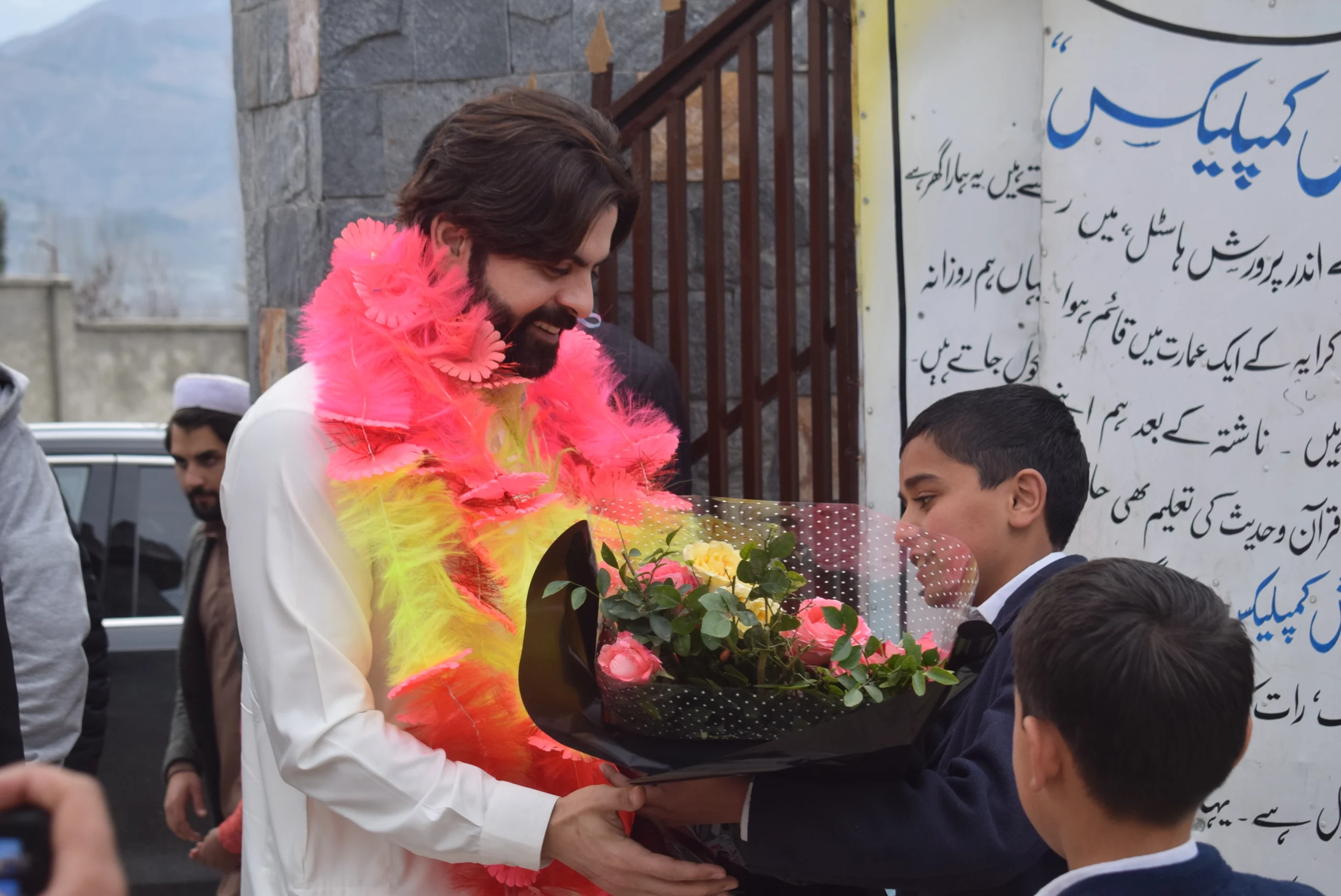 Cricket Star Ahmad Shehzad Visits Parwarish During Ramadan