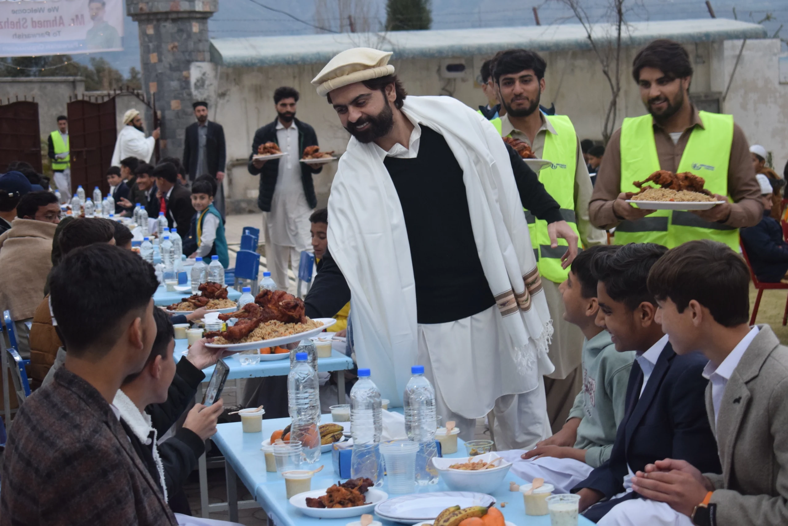 Ramadan Iftar gathering at Parwarish Home in Swat Khyber Pakhtunkhwa